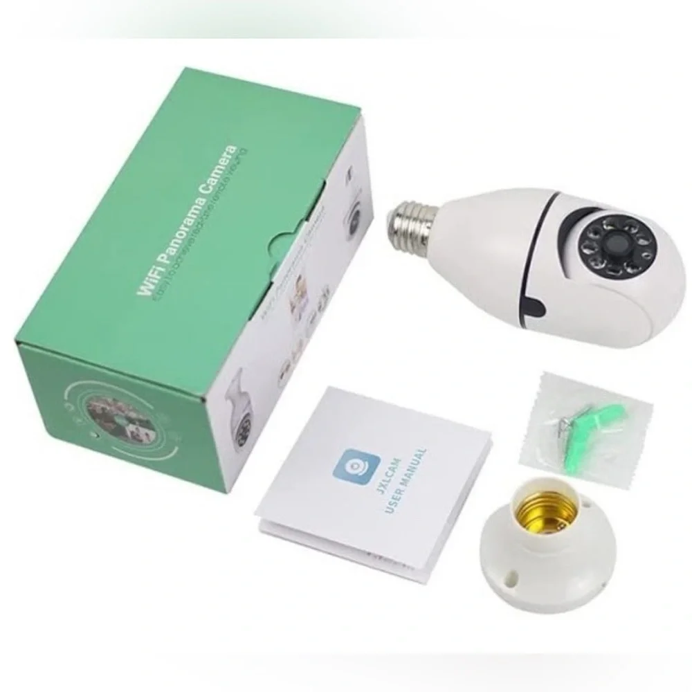 JXL CAM Wifi Panorama Camera Real Time Remote Viewing Open Box